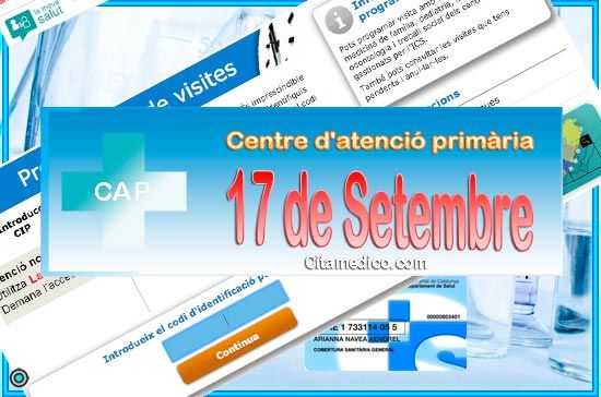 Centre d'atenció primària CAP 17 de setembre de CatSalut Servei Català de la Salut a Barcelona