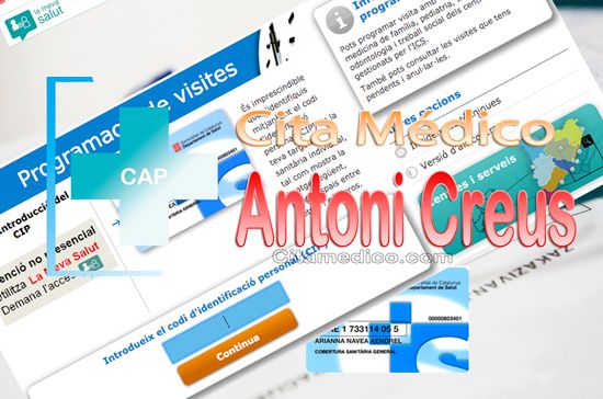 Centre d'atenció primària CAP Antoni Creus (Can Parellada) de CatSalut Servei Català de la Salut a Barcelona