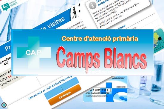 Centre d'atenció primària CAP Camps Blancs de CatSalut Servei Català de la Salut a Barcelona Centre d'atenció primària CAP Camps Blancs de CatSalut Servei Català de la Salut a Barcelona