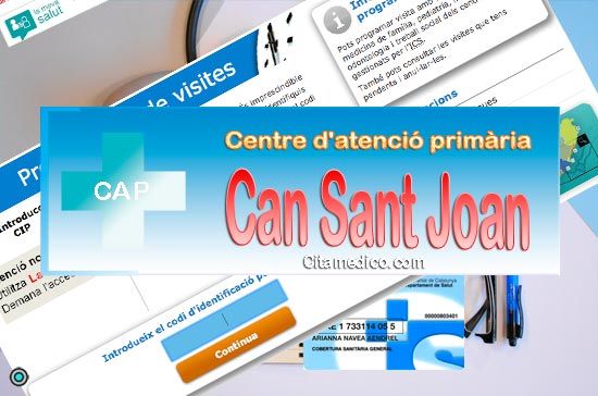 Centre d'atenció primària Consultori local Can Sant Joan de CatSalut Servei Català de la Salut a Barcelona