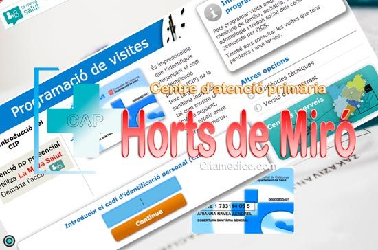 Centre d'atenció primària CAP Horts de Miró de CatSalut Servei Català de la Salut a Tarragona