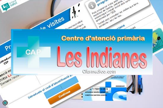 Centre d'atenció primària CAP Les Indianes (Montcada i Reixac) de CatSalut Servei Català de la Salut a Barcelona