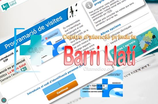 Centre d'atenció primària CAP Barri Llatí de CatSalut Servei Català de la Salut a Barcelona