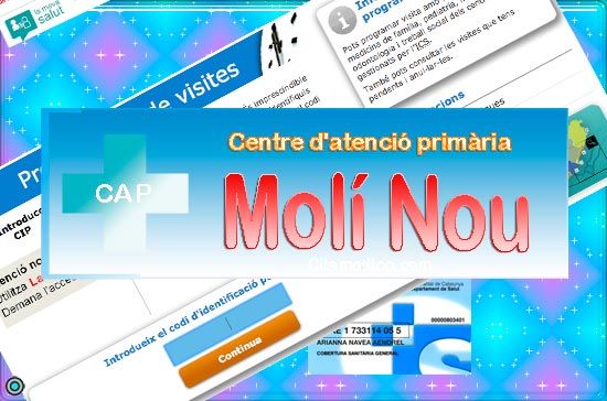 Centre d'atenció primària CAP Molí Nou de CatSalut Servei Català de la Salut a Barcelona