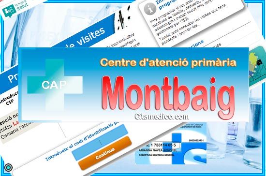 Centre d'atenció primària CAP Montbaig de CatSalut Servei Català de la Salut a Barcelona