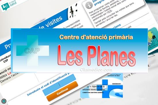 Centre d'atenció primària Consultori local Les Planes de CatSalut Servei Català de la Salut a Barcelona Centre d'atenció primària Consultori local Les Planes de CatSalut Servei Català de la Salut a Barcelona