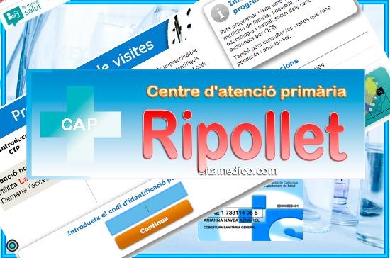 Centre d'atenció primària CAP Ripollet de CatSalut Servei Català de la Salut a Barcelona