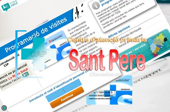 Centre d'atenció primària CAP Sant Pere de CatSalut Servei Català de la Salut a Tarragona