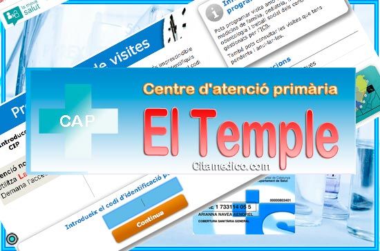 Centre d'atenció primària CAP El Temple de CatSalut Servei Català de la Salut a Tarragona Centre d'atenció primària CAP El Temple de CatSalut Servei Català de la Salut a Tarragona