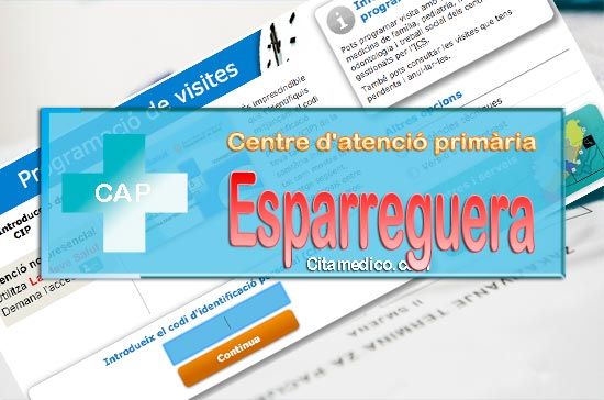 Cita Metge CAP Esparreguera Centre d'atenció primària de CatSalut Servei Català de la Salut a Barcelona