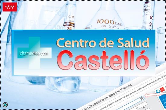 Centro de Atención Primaria Centro de Salud Castelló de Salud Madrid Servicio Madrileño de Salud (SERMAS)