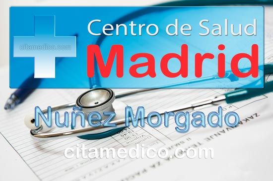 Centro de Atención Primaria Centro de Salud Núñez Morgado de Salud Madrid Servicio Madrileño de Salud (SERMAS) Centro de Atención Primaria Centro de Salud Núñez Morgado de Salud Madrid Servicio Madrileño de Salud (SERMAS)