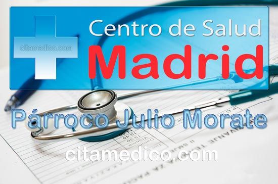 Centro de Atención Primaria Centro de Salud Párroco Julio Morate de Salud Madrid Servicio Madrileño de Salud (SERMAS) Centro de Atención Primaria Centro de Salud Párroco Julio Morate de Salud Madrid Servicio Madrileño de Salud (SERMAS)