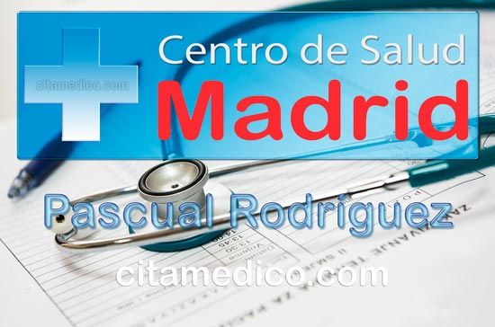 Centro de Atención Primaria Centro de Salud Pascual Rodríguez de Salud Madrid Servicio Madrileño de Salud (SERMAS) Centro de Atención Primaria Centro de Salud Pascual Rodríguez de Salud Madrid Servicio Madrileño de Salud (SERMAS)