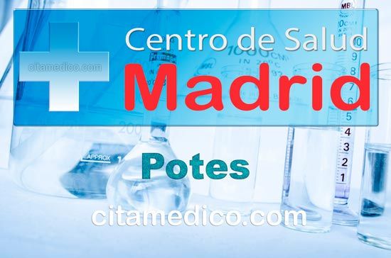 Centro de Atención Primaria Centro de Salud Potes de Salud Madrid Servicio Madrileño de Salud (SERMAS)
