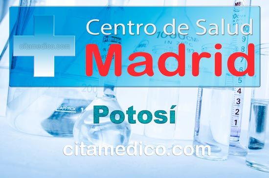 Centro de Atención Primaria Centro de Salud Potosí de Salud Madrid Servicio Madrileño de Salud (SERMAS) Centro de Atención Primaria Centro de Salud Potosí de Salud Madrid Servicio Madrileño de Salud (SERMAS)