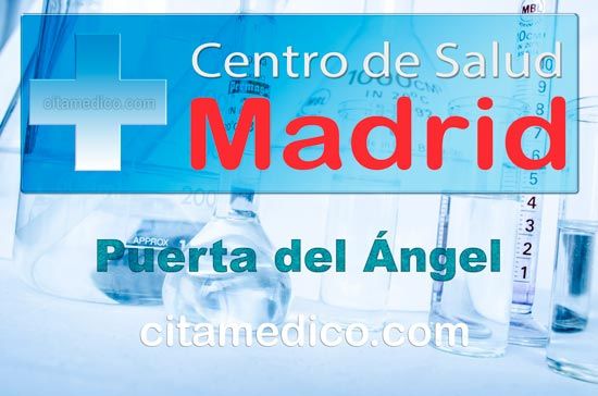Centro de Atención Primaria Centro de Salud Puerta del Ángel de Salud Madrid Servicio Madrileño de Salud (SERMAS)