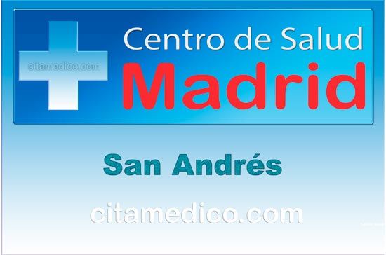Centro de Atención Primaria Centro de Salud San Andrés de Salud Madrid Servicio Madrileño de Salud (SERMAS) Centro de Atención Primaria Centro de Salud San Andrés de Salud Madrid Servicio Madrileño de Salud (SERMAS)