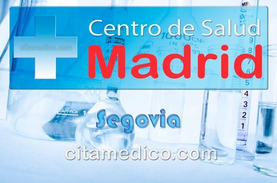 Centro de Atención Primaria Centro de Salud Segovia de Salud Madrid Servicio Madrileño de Salud (SERMAS) Centro de Atención Primaria Centro de Salud Segovia de Salud Madrid Servicio Madrileño de Salud (SERMAS)