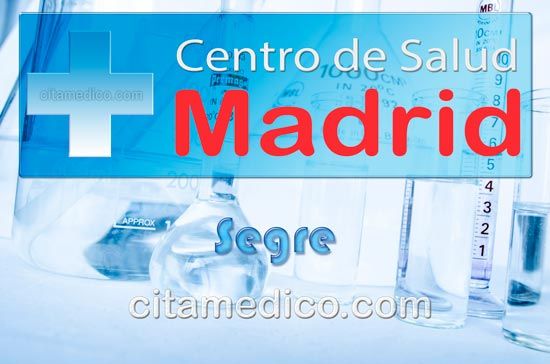 Centro de Atención Primaria Centro de Salud Segre de Salud Madrid Servicio Madrileño de Salud (SERMAS) Centro de Atención Primaria Centro de Salud Segre de Salud Madrid Servicio Madrileño de Salud (SERMAS)