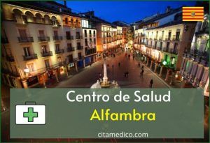 Cita Médico Centro de Salud Alfambra