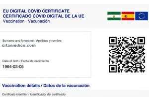 Certificado Digital COVID -19 UE