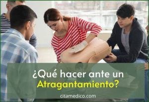 Qué hacer ante un atragantamiento de un adulto y de un bebé