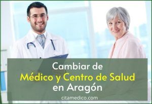 Cómo cambiar de médico y centro de salud en Aragón